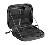 Sac à outils de camping - Sac à médicaments étanche - Sac à outils Oxford multifonctionnel pour pilulier Sac de rangement pour lampe pour camping en plein air, Noir , Refer to description, Unisexe