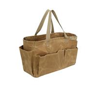Sac à outils de camping - Sac de rangement pour pots, Sac de rangement pour équipement de camping en toile cirée Sac de transport pour bois de chauffage, Sac à outils de giard, Kaki, riferimento