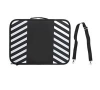 Sac à outils de coiffeur de grande capacité outils de coiffure sac de rangement de rangement de coiffure ciseaux de coupe de peigne coiffure outil de coupe de cheveux en toute