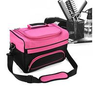 Sac à outils de coiffure, sac à main de barbier, grande capacité, organisateur de cosmétiques, sac à main de salon de coiffure, sac à outils de coiffure, sac portable pour ciseaux et peignes, étui de