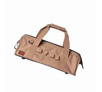 Sac à outils de grande capacité avec fermeture éclair sur le dessus, pour le travail du bois, la construction, le jardin et plus encore (#4)