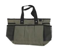 Sac à Outils de Jardin Sac de Jardin à Double Couche 600D Rangement en Tissu Double en Couches pour Arrière, Ensembles d'Outils Poche du