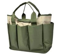 Sac À Outils De Jardin - Sac De Rangement Imperméable À 8 Poches Latérales - Sacoche De Rangement pour Outils Jardinage - pour Transplantoirs, Râteaux À Main, Clés, Plantation, Taille, Repiquage