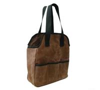 Sac à outils de jardin testé sur le terrain avec corps en toile cirée lourde et poches à usages multiples pour la gestion des outils et des fournitures (1 pièce)