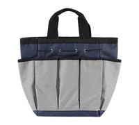 Sac à outils de jardinage robuste et imperméable en tissu épais résistant aux déchirures Design spacieux pour outils, pelle, sécateur, multi-poches, organiseurs d'outils de jardin