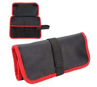 Sac à Outils de pêche, Sac de Rangement en Tissu en Artisan d'eau Portable en extérieur Protection de pêche au Plomb pour la pêche en Eau salée ou en Eau Douce (Rouge)