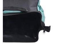 Sac à outils d'électricien - 33/35/40/48/50,8 cm - Organiseur en tissu Oxford imperméable à plusieurs compartiments pour clés, douilles et outils à main - Anti-chute lourd (40,6 cm)