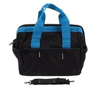Sac à outils Dirbak, bouche large, grande capacité, sac à main à eau, Tissu oxford outil durable Sac de transport pour les électriciens, les charpentiers, les techniciens (11 pouces)
