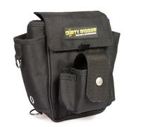 Sac à outils Dirty Rigger - Noir - Nylon - 10 poches - Mètre ruban rétractable jusqu'à 10 m - Anneaux D pour accessoires