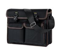 Sac à Outils électricien Grande capacité épaissie d'Oxford Tissu de Messager des Sacs de réparation Outils d'installation Noirs