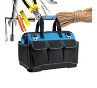 Sac à outils électriques - Poignée ergonomique étanche pour charges - Grand sac à outils - Pour père, papa, travail en plein air, chantier, réparation automobile, maison, garage, atelier