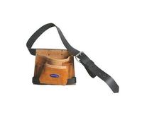 Sac À Outils En Cuir Silverline 8 Poches 260 X 230Mm Rangement D'Outils DIY