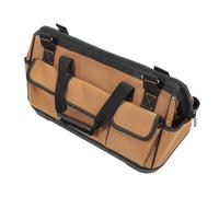 Sac à Outils en Tissu Oxford 17 Poches, Sac D'électricien en Toile Robuste, Sac à Outils 17 Poches, Fermeture éclair Robuste et Fil renforcé, Sac à Outils à Large Ouverture pour