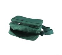 Sac à outils en toile Oxford centrée sur les électriciens, sangle réglable pour disposition à plusieurs compartiments pour l'accessibilité des outils (vert)