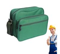 Sac à outils en toile, sacoche à outils - Sac de vitesse | Sac épaississant, sac de grande capacité avec fermeture éclair pour électriciens, charpentiers, mécaniciens, constructeurs, plombiers