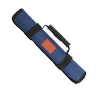 Sac à outils enroulable avec fermetures éclair - Pochettes de rangement portables en tissu Oxford pour électricien Hobbyis