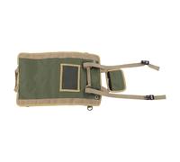 Sac à Outils Enroulable En Tissu Oxford, Pochette De Rangement D'outils Polyvalente Portable, Rouleau De Transport Suspendu Pour éLectricien Plombier Charpentier Vert