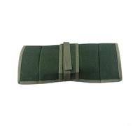 Sac à outils enroulable en toile avec 10 poches pour clés à molette et petits outils, pochette de rangement robuste, 24 x 15,5 x 4,5 cm, vert