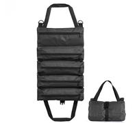 Sac à Outils Enroulable Portable résistant à l'eau 5 Poches pour Papas | mécaniciens, électriciens, maison, garage, , Noir , Reportez-vous à la description, Unisexe