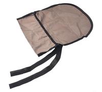 Sac à outils enroulable pour clés, tournevis, pinces et perceuses - Organisateur d'outils portable multi-poches avec fermeture à boucle - 28 x 31,5 cm - Gris