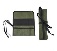 Sac à outils enroulable pour le rangement et l'organisation des clés, organiseur à outils multifonction avec plusieurs poches, fabriqué en tissu Oxford durable, 33 x 27 cm,