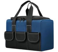 Sac à outils imperméable, sacs à outils pour la construction | Fermeture éclair épaisse Oxford résistant à l'usure portable pour homme, papa, mécanicien, soudage, chantier de construction
