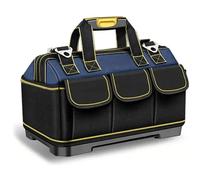 Sac à outils multifonctionnel de grande capacité, sac étanche en toile Oxford, épais, résistant à l'usure, rangement d'outils pour électricien 23in Classic