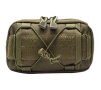 Sac à outils multifonctionnel Sac ceinture tactique Molles Pochette d'administrateur horizontal Sac à outils Sac à monnaie