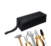 Sac À Outils | Organisateur Avec Fermeture Éclair Imperméable Portable,Sac Pochette À Outils,Pour Chantier, Réparation Électrique Et Automobile, Travail Du Bois, Plomberie, Garage Et Travail En