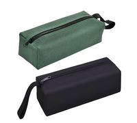 Sac à Outils Petit,2 Pièces Petits Sacs à Opoutils Multifonctions Etanches en Toile,Sacs à Outil,Pochette à Outils à Glissière en Toile Sac,pour Tournevis,Boulons,Écrous,Pinces