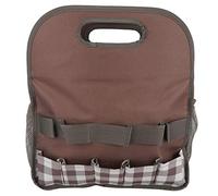 Sac à Outils Portable en Tissu Oxford 600D, Organisateur de Rangement d'outils de Jardin avec Plusieurs Poches