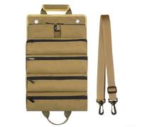 Sac à outils portable en tissu Oxford résistant à l'eau avec bandoulière réglable (a)