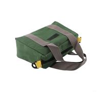 Sac à outils portable en toile Oxford imperméable avec tissu résistant à l'usure, fond robuste et sangle de transport confortable pour un transport facile (gris)