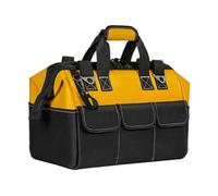 Sac à outils portable pour homme - Large ouverture - Rangement Oxford - Sac à main pour tournevis - Poignée ergonomique