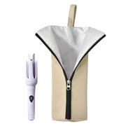 Sac à outils pour cheveux - Pochette résistante à la chaleur | Mallette de rangement-conception en tissu sûr à haute température, organisateur étanche à la poussière pour le style de Salon de camping-