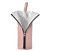 Sac à outils pour cheveux, pochette résistante à la chaleur, organiseur de style imperméable, doublure anti-poussière, fermeture éclair, design pliable, rangement compact, prêt pour le voyage, parfait