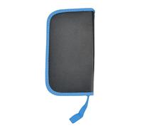 Sac à outils pour fer à souder léger et portable en cuir synthétique pour outils de soudage Rouge PU Cuir électrique Outil de réparation Sac à outils Rouge/Bleu