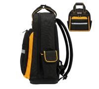 Sac à outils pour homme Sac à dos de grande capacité avec poignée | Sac de rangement d'outils imperméable et portable pour mécanicien charpentier soudeur
