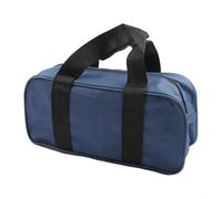 Sac à outils pour réparation d'électricien, charpentier, sac de rangement avec dragonne et pochette à fermeture éclair - Sac utilitaire compact léger polyvalent (A)