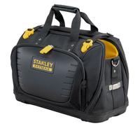 Stanley Fmst1-80147 Sac À Outils Gamme Fatmax - Base Rigide Étanche -600 deniers - Nombreuses Poches - Sangles d'Épaules Détachables - 4 Compartiments