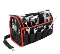 Monzana Sac à outils rangement outils pratique avec poches et bandoulière - Taille L