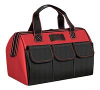 Sac à outils robuste avec cadre en acier 360 renforcé (C) | Tissu Oxford 600D, entièrement imperméable, protection contre l'humidité, résistant aux intempéries, extérieur