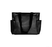 Sac à outils robuste en tissu Oxford 1680D de grande capacité (noir)