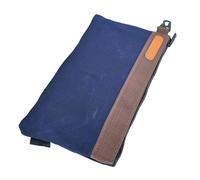 Sac à outils robuste en toile cirée de qualité industrielle résistante aux déchirures - Grande capacité de 30,5 x 20,3 x 20,3 cm - Support vertical professionnel