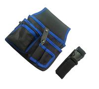 Sac à outils robuste en toile - Roulement haute performance - Étanche - Léger - Pour projets d'artisanat en plein air - Organisateurs en toile haute performance - Avec plusieurs poches