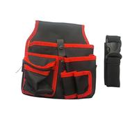 Sac à outils robuste en toile - Roulement haute performance - Étanche - Léger - Pour projets d'artisanat en plein air - Organisateurs en toile haute performance - Avec plusieurs poches