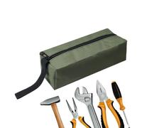 Sac À Outils Robuste - Organiseur Étanche À Fermeture Éclair, Structure De Transport Renforcée, Disposition De Rangement Multi-poches, Coque Extérieure Robuste, Construction De Support Pour Charges Lo