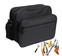 Sac à outils robuste, sac à outils en toile | Pochette organisateur d’outils | Sac épaississant, toile de sac de grande capacité pour électriciens, charpentier, mécanicien, constructeurs