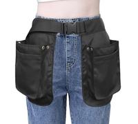 Sac à outils | Sac banane avec plusieurs poches pour la construction en plein air | Accessoires de maison, outil domestique utile pour le sport, le jardinage, la construction, la plomberie, 2 petites