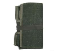 Sac à Outils, Sac de Rangement en Toile for Outils, 10 Poches, Vert, 24 x 15,5 x 4,5 cm